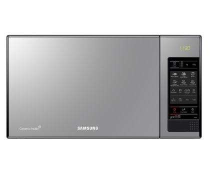 Kuchenka mikrofalowa SAMSUNG GE83X 800W 23L Grill Power Defrost Lustrzany